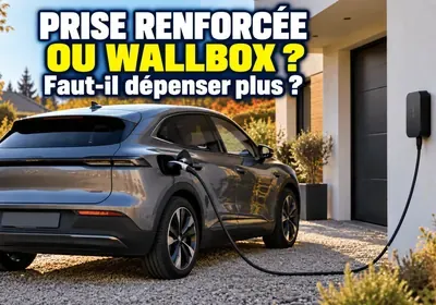 Prise domestique, prise renforcée ou wallbox : faut-il vraiment dépenser plus ?