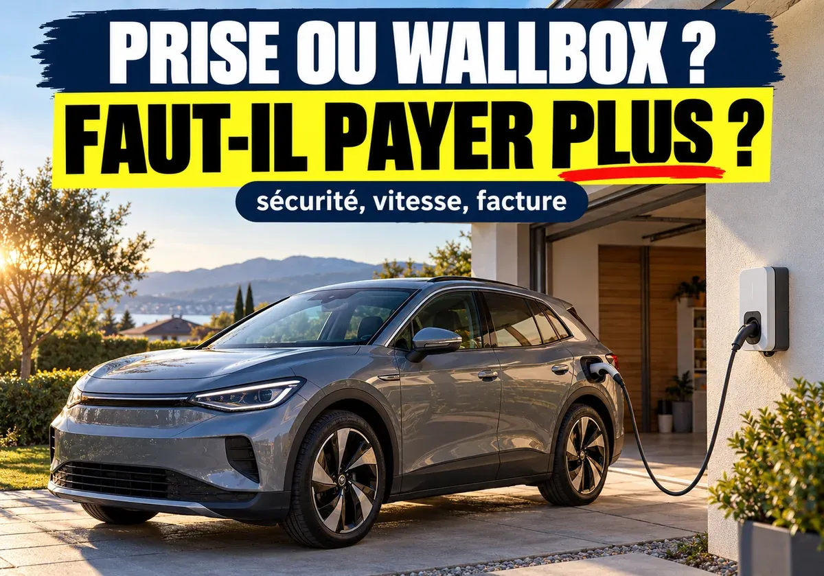 Prise domestique, prise renforcée ou wallbox : faut-il vraiment dépenser plus ?