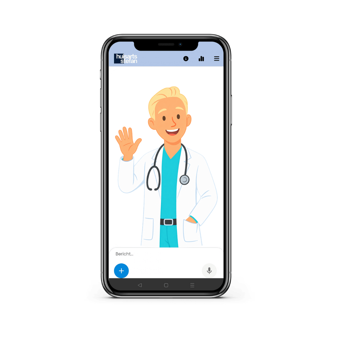 Huisarts Stefan App op je telefoon