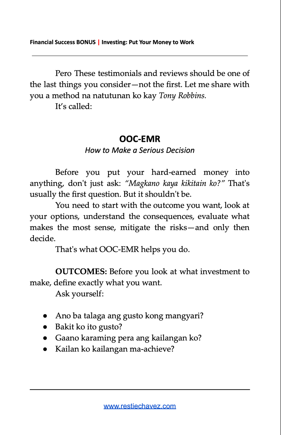 Book page preview