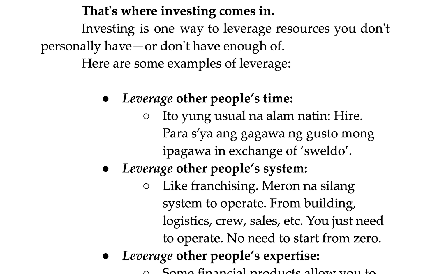 Book page preview