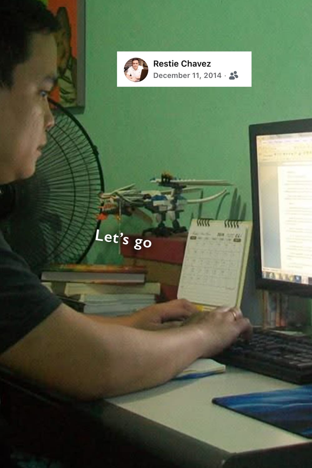 Let's go — Restie's early work