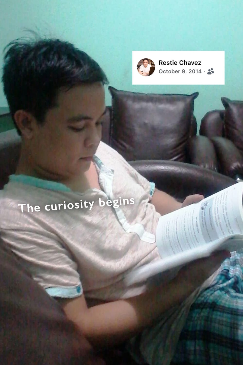 The curiosity begins — Restie's early journey