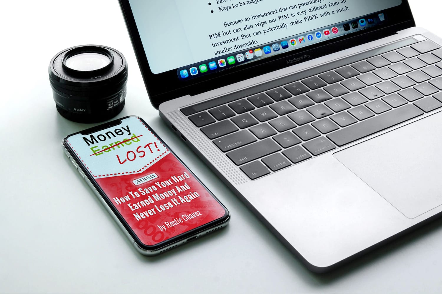 Money Lost! ebook mockup by Restie Chavez
