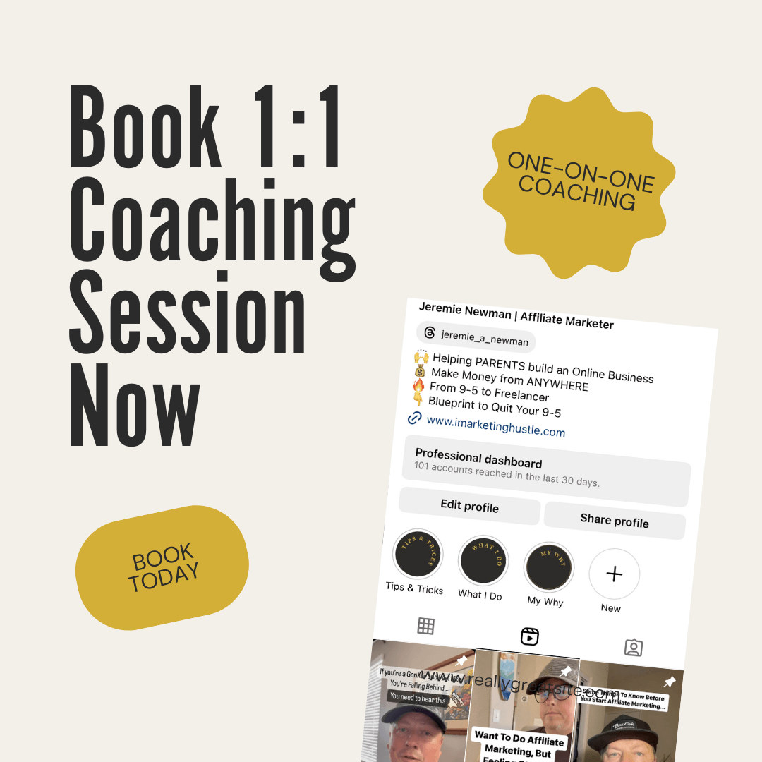 Book a 1:1 Strategy  Call With Me