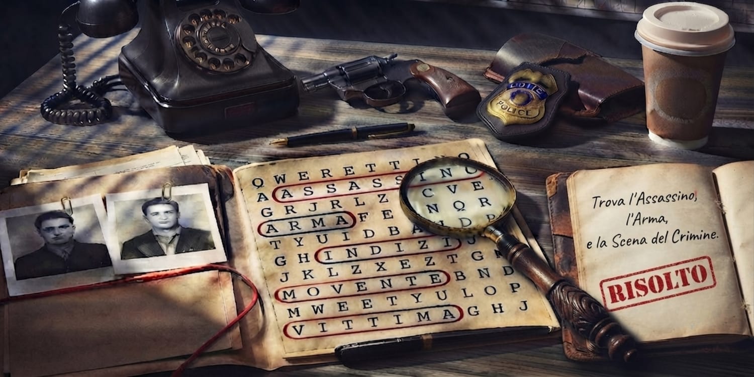 illustrazione caso investigativo settimanale crucigialli