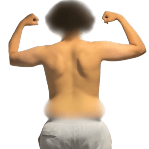 Adam après 95kg dos