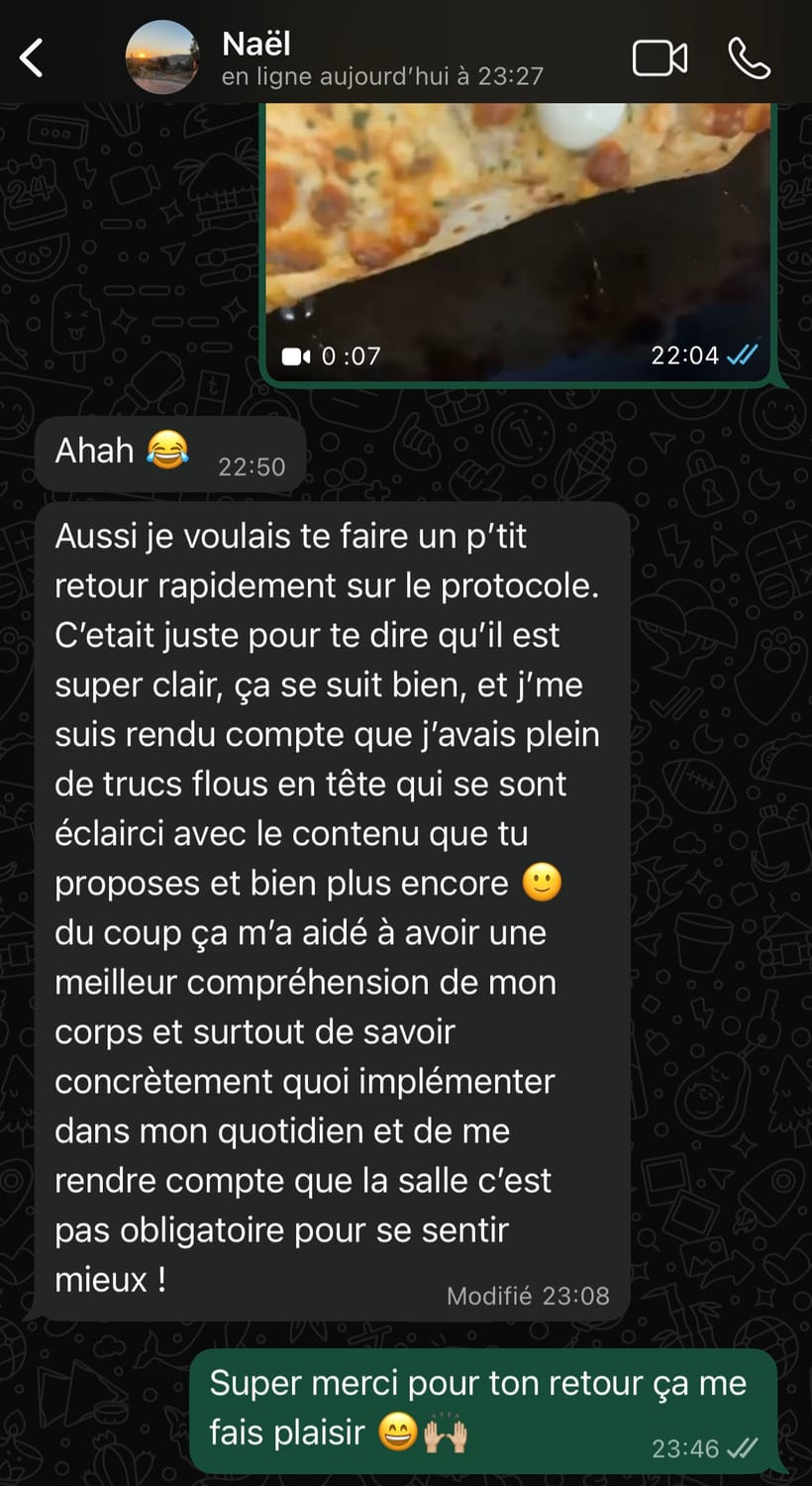 Avis client
