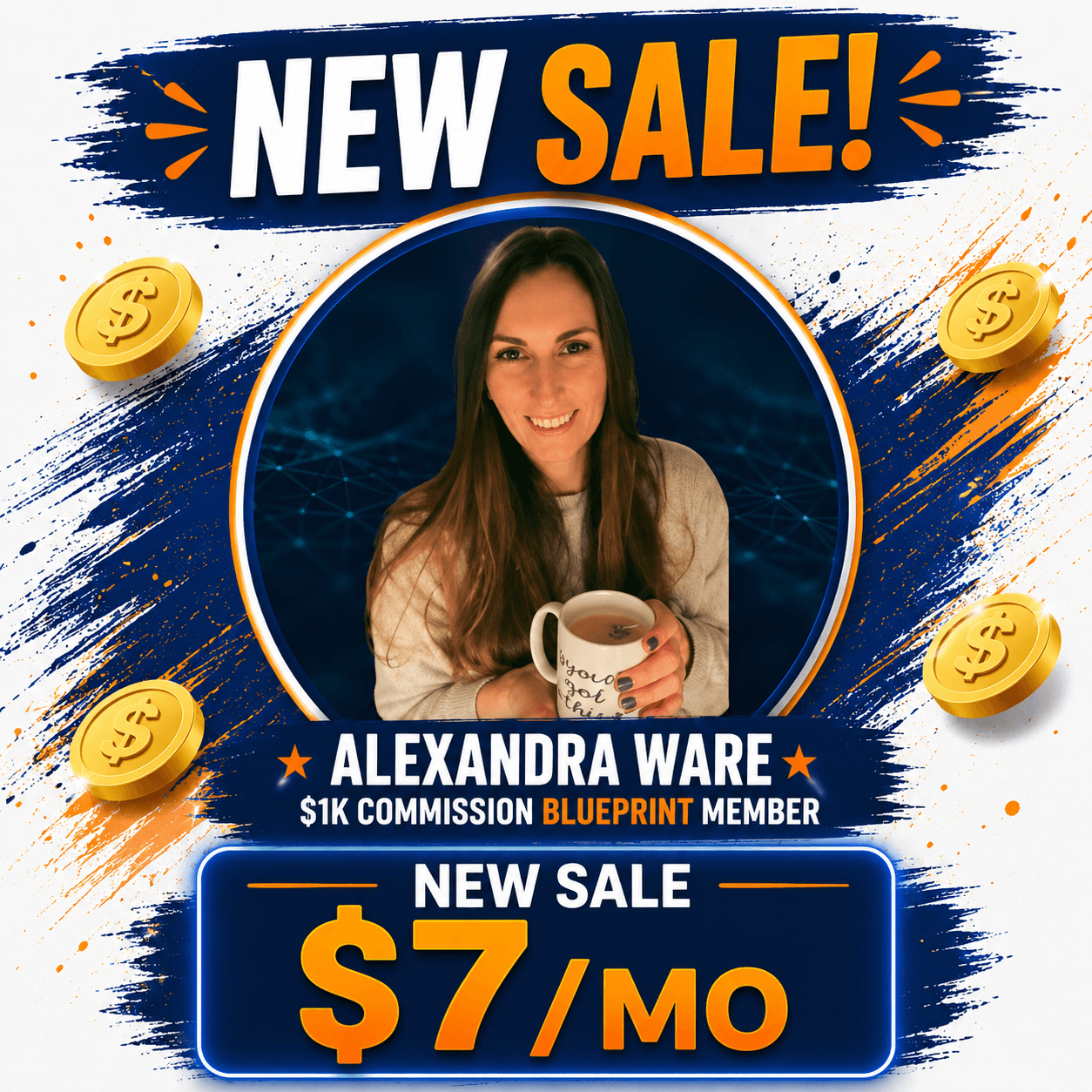 Alex's affiliate commission result