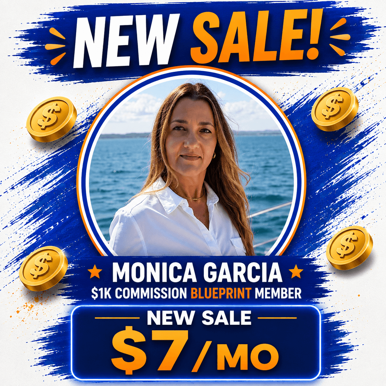 Monica's first commission result