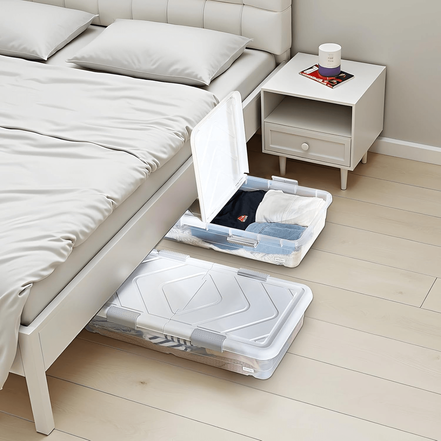 “Freedom Rollers – Under-Bed Storage Made Simple”