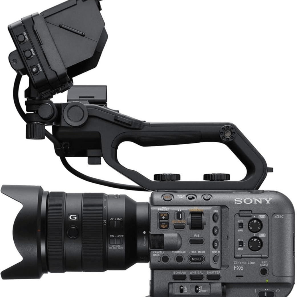 Only 1 left in stock. SONY ILME-FX6 Cinema Line Full-Frame Camera with SEL24105G 
