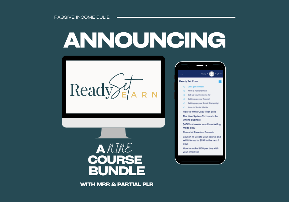 Ready Set Earn Course Bundle