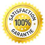 satisfaction 100% garantie