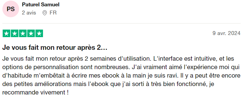 avis trustpilot