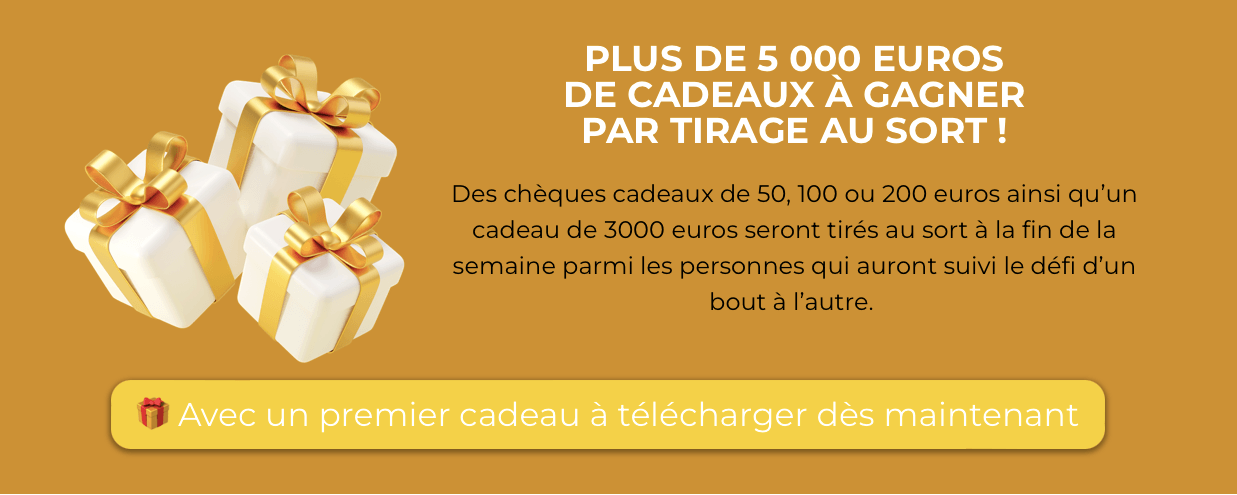 DES CADEAUX PAR TIRAGE AU SORT
