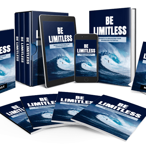 Brand New Be Limitless Blueprint + Complete Sales Funnel and Promotional Materials with Private Label Rights.