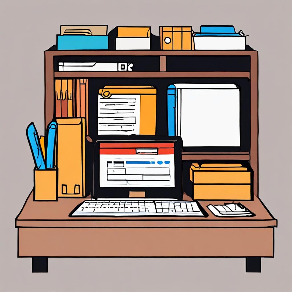executive desk organizer