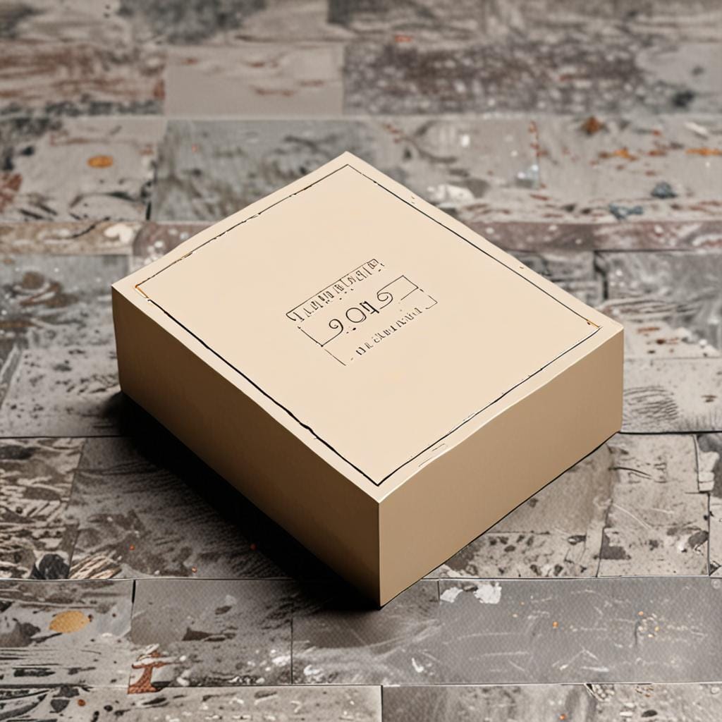 luxury 1960s prompt card box