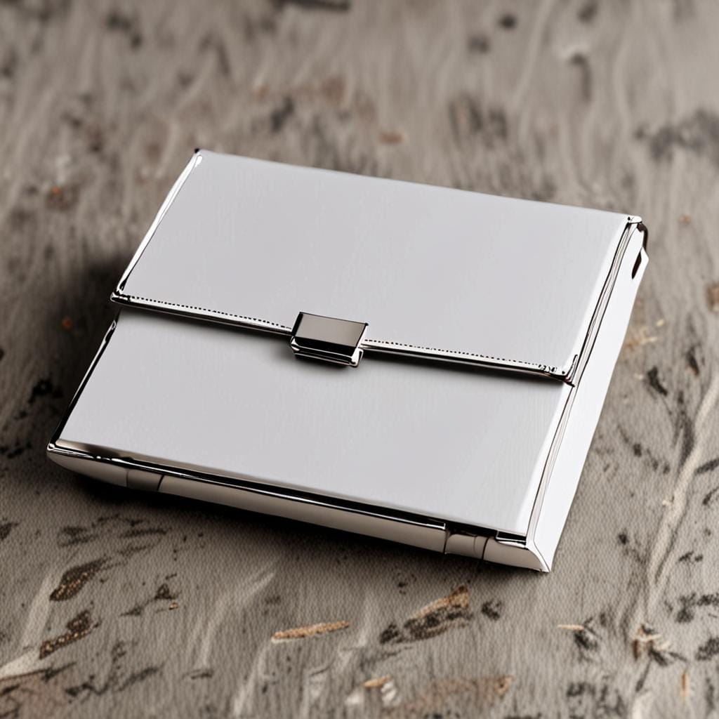 1960s luxury index card case