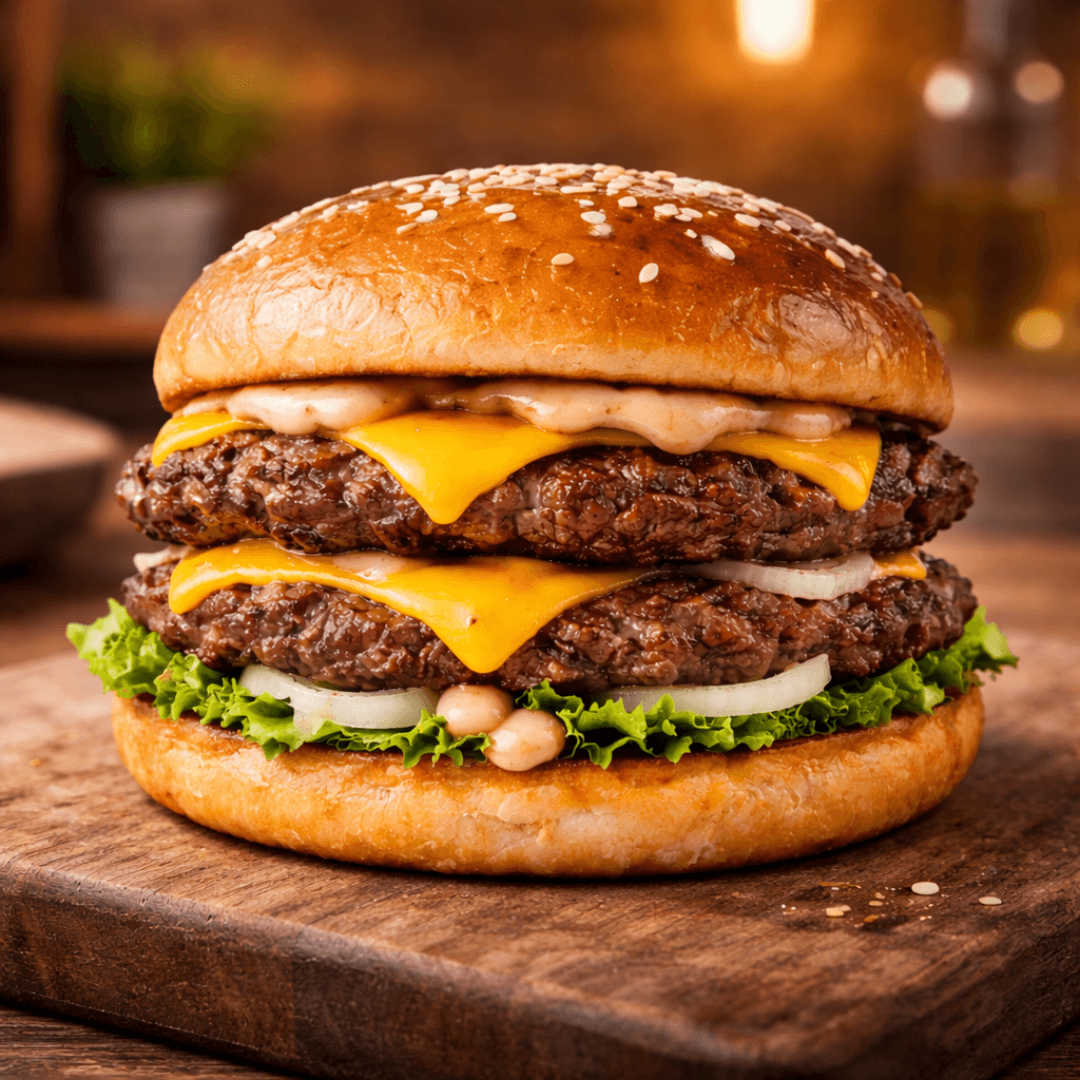 Double Carne Smash Burger