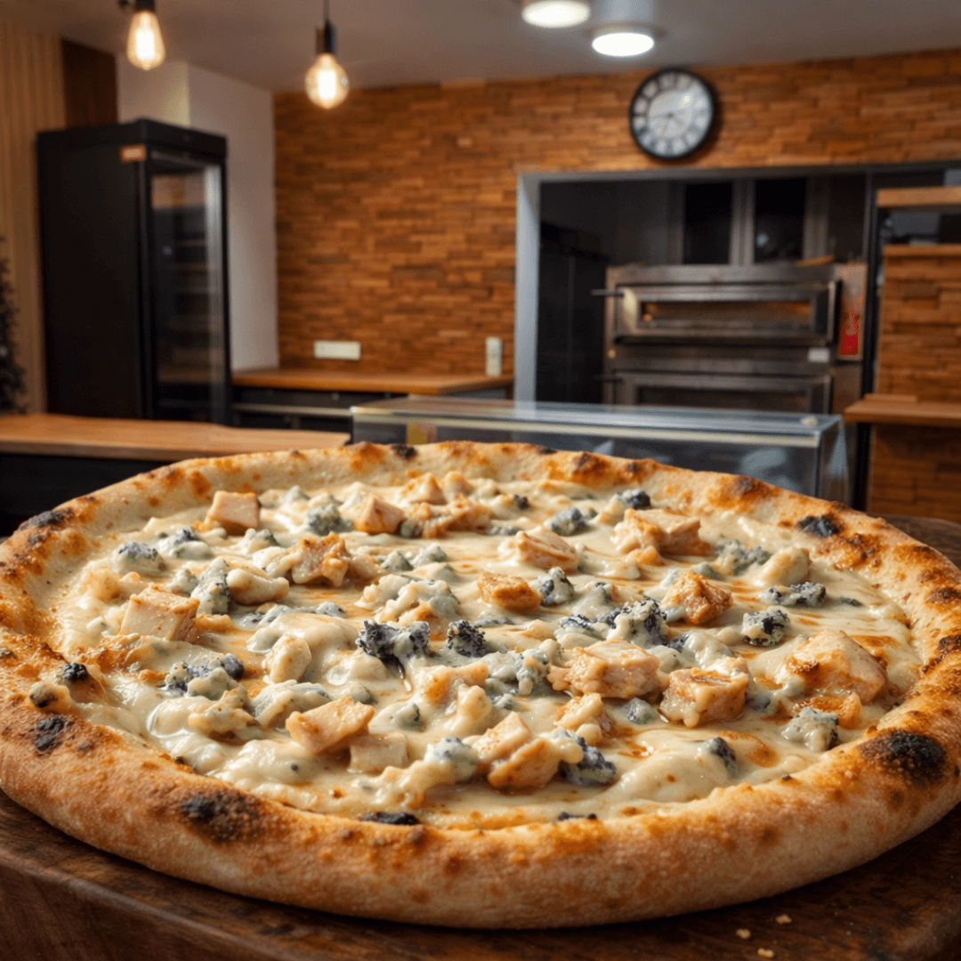 Pizza Bleu di Pollo