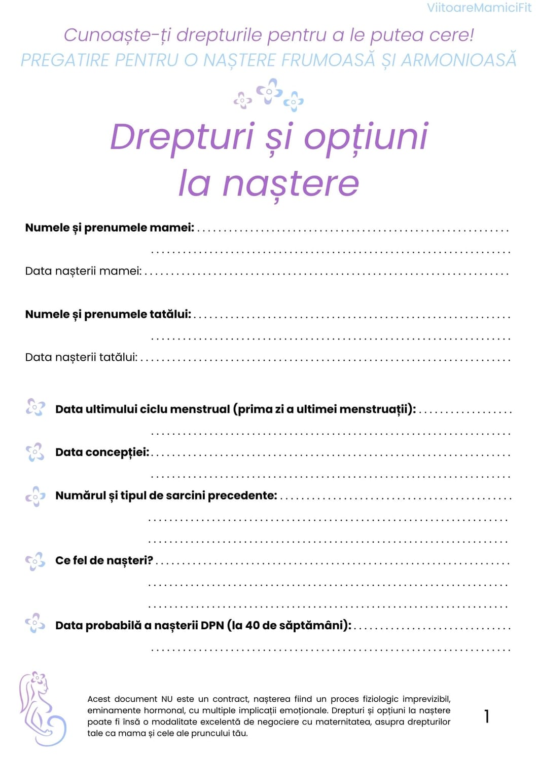Cursul cum sa fii fit in timpul celor 9 luni de sarcina