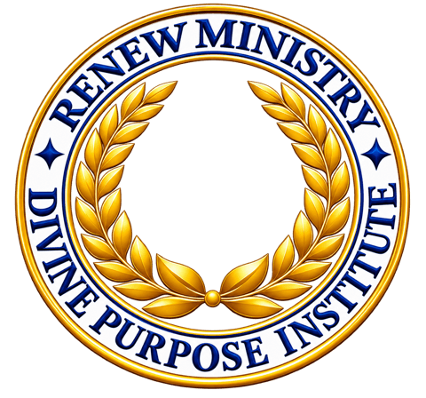 Renew Ministry and Divine Purpose Institute laurel seal