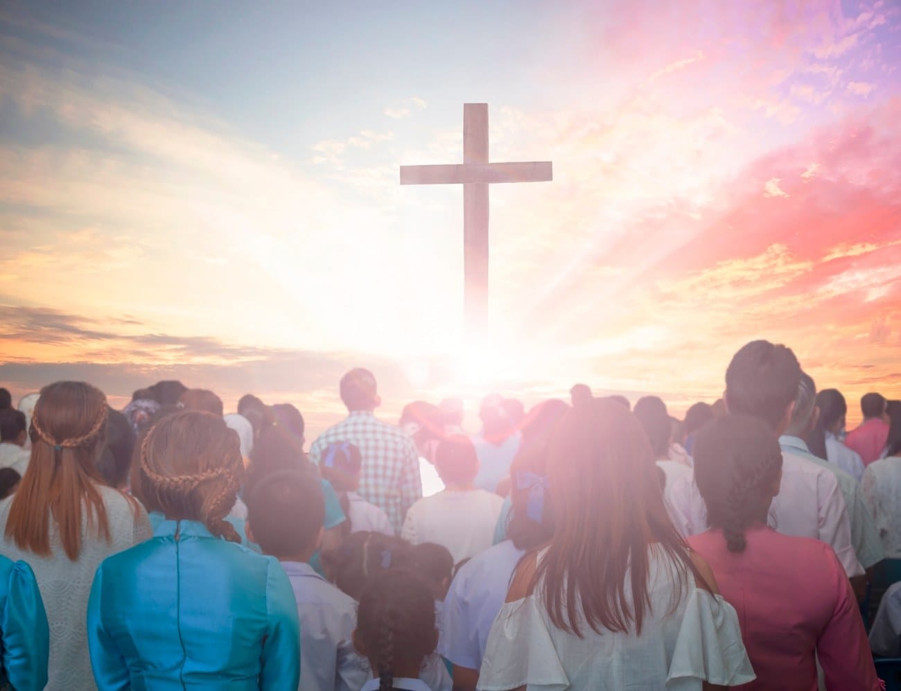 Women gathered for a faith-centered conference