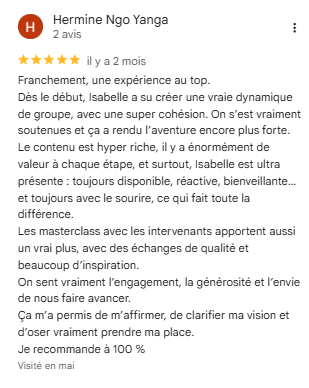 Avis Google d'Hermine
