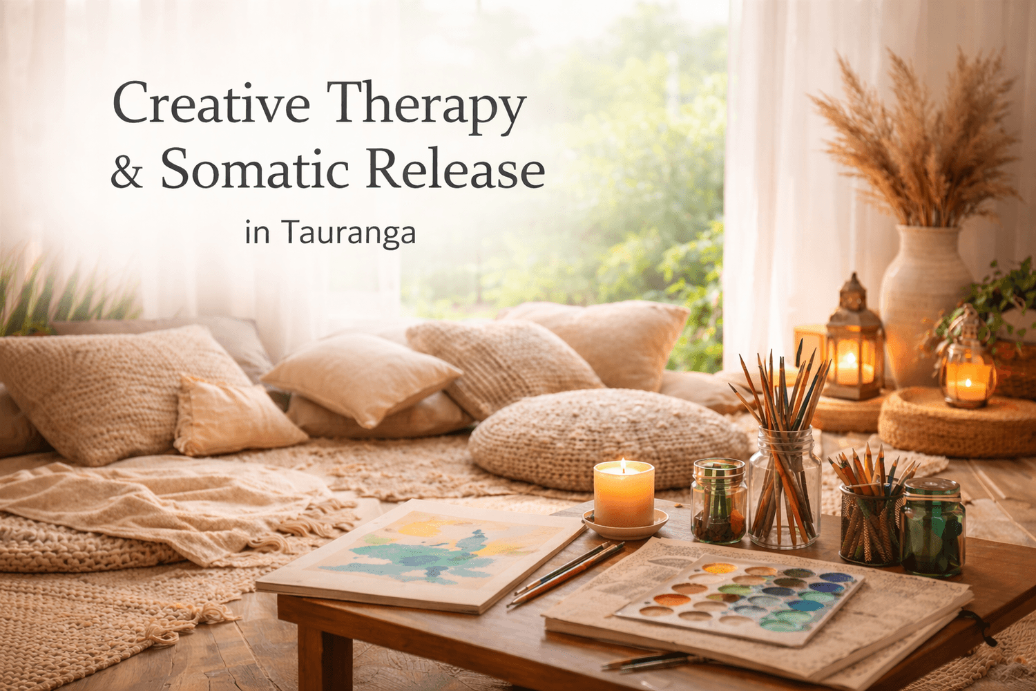 Art Therapy and somatic release sessions - Tauranga, Bay of Plenty| New Zealand