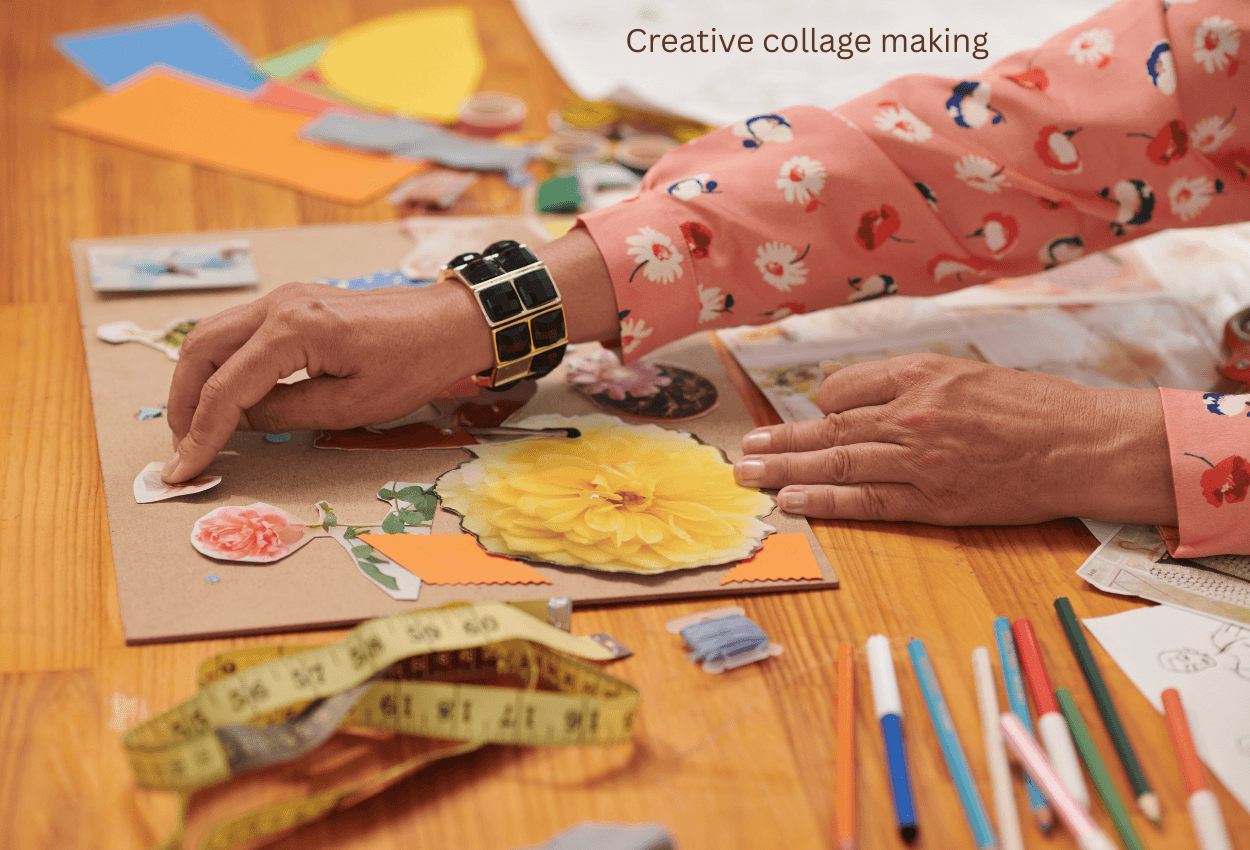 Therapeutic collage art sessions|Tauranga|Bay of Plenty|New Zealand