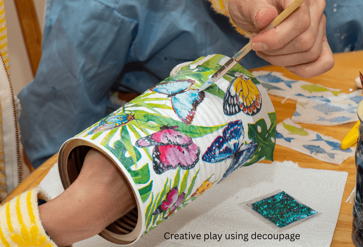 Decoupage art therapy| Tauranga| New Zealand