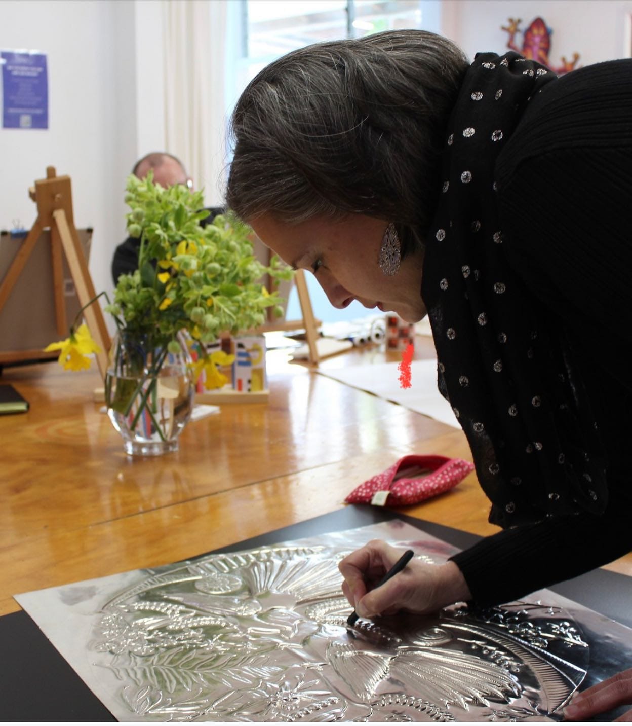 Ninette Kruger pewter artist