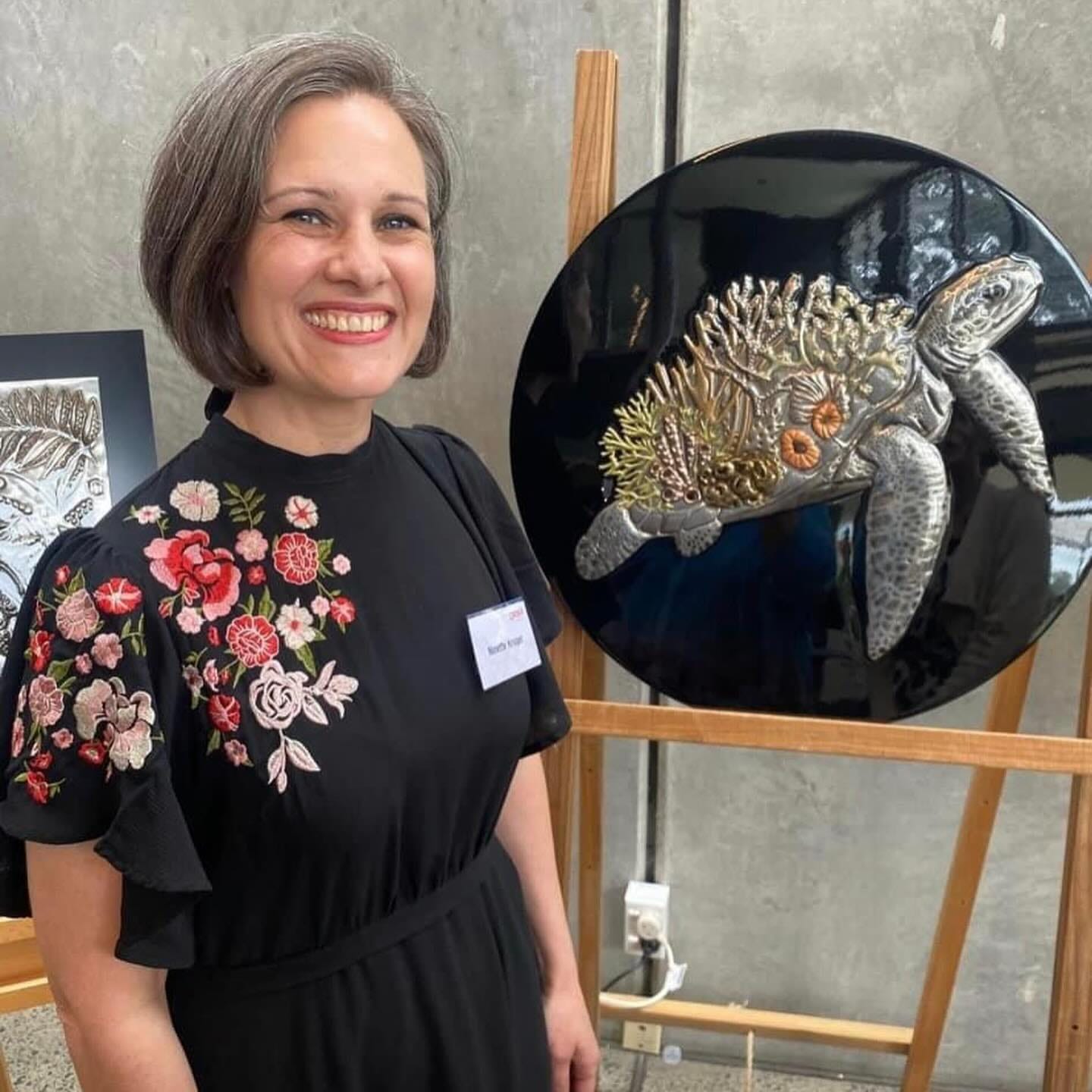Pewter Sea Turtle by Ninette Kruger