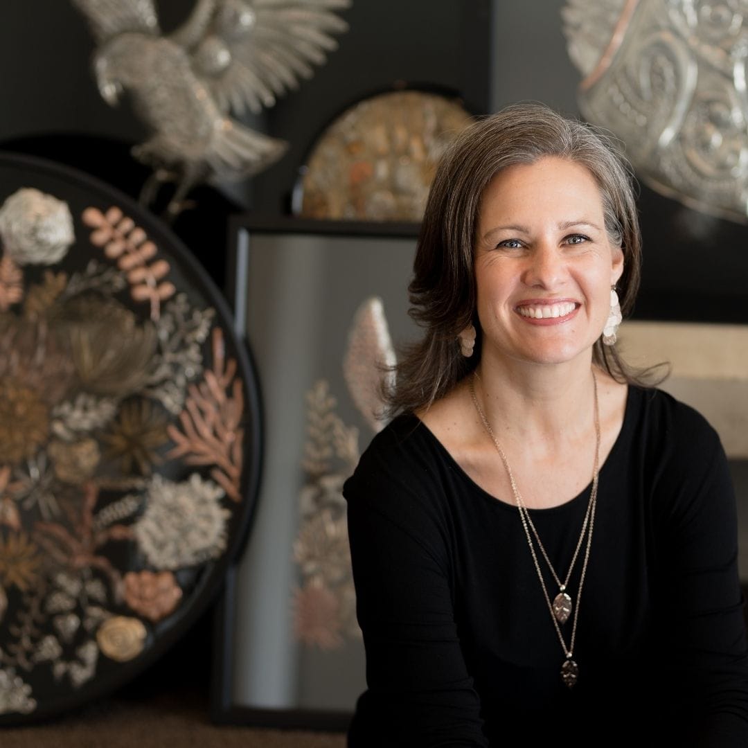 Ninette Kruger - New Zealand pewter Artist