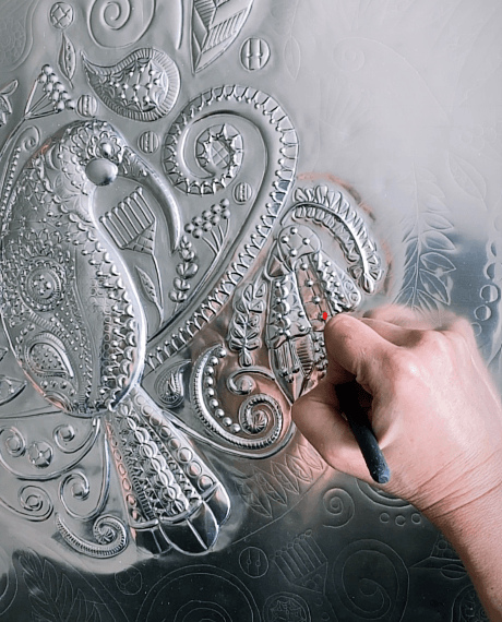 Free Metal Embossing Tutorial