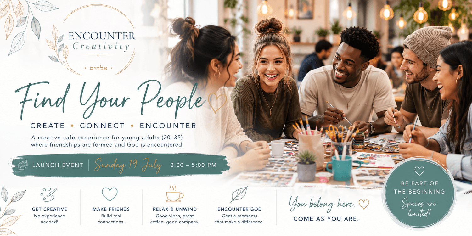 Creative monthly gatherin for young adults in Tauranga