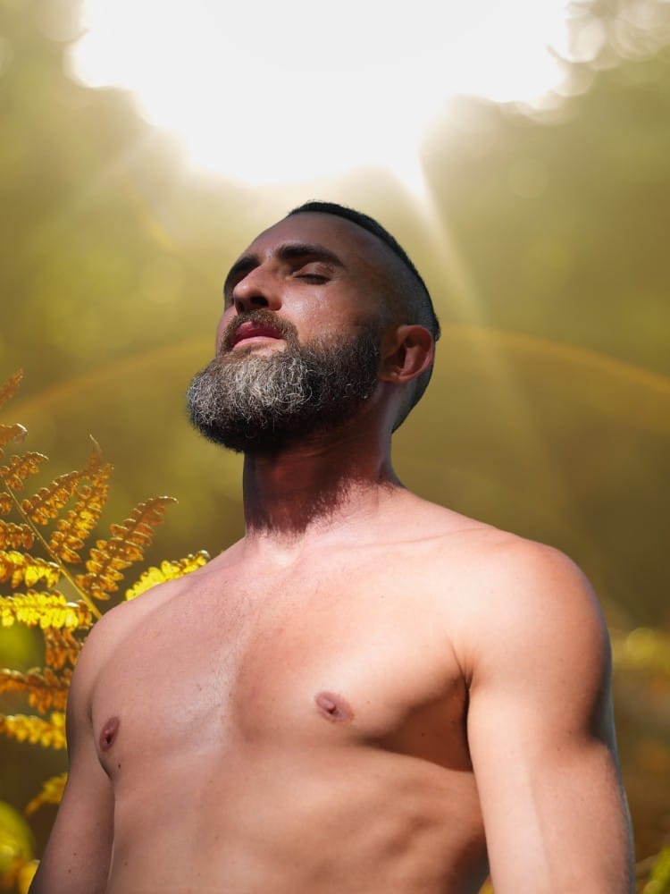 David Méditation bois