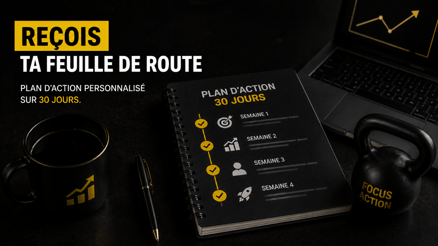 Reçois ton plan d'action personnalisé