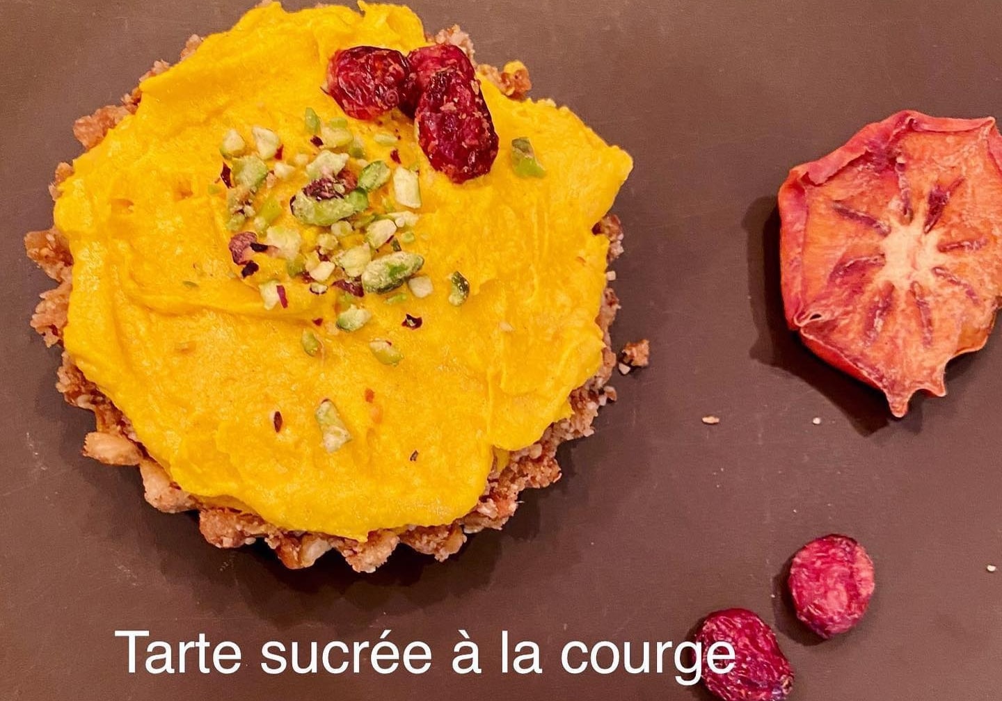 Tarte sucrée à la courge
