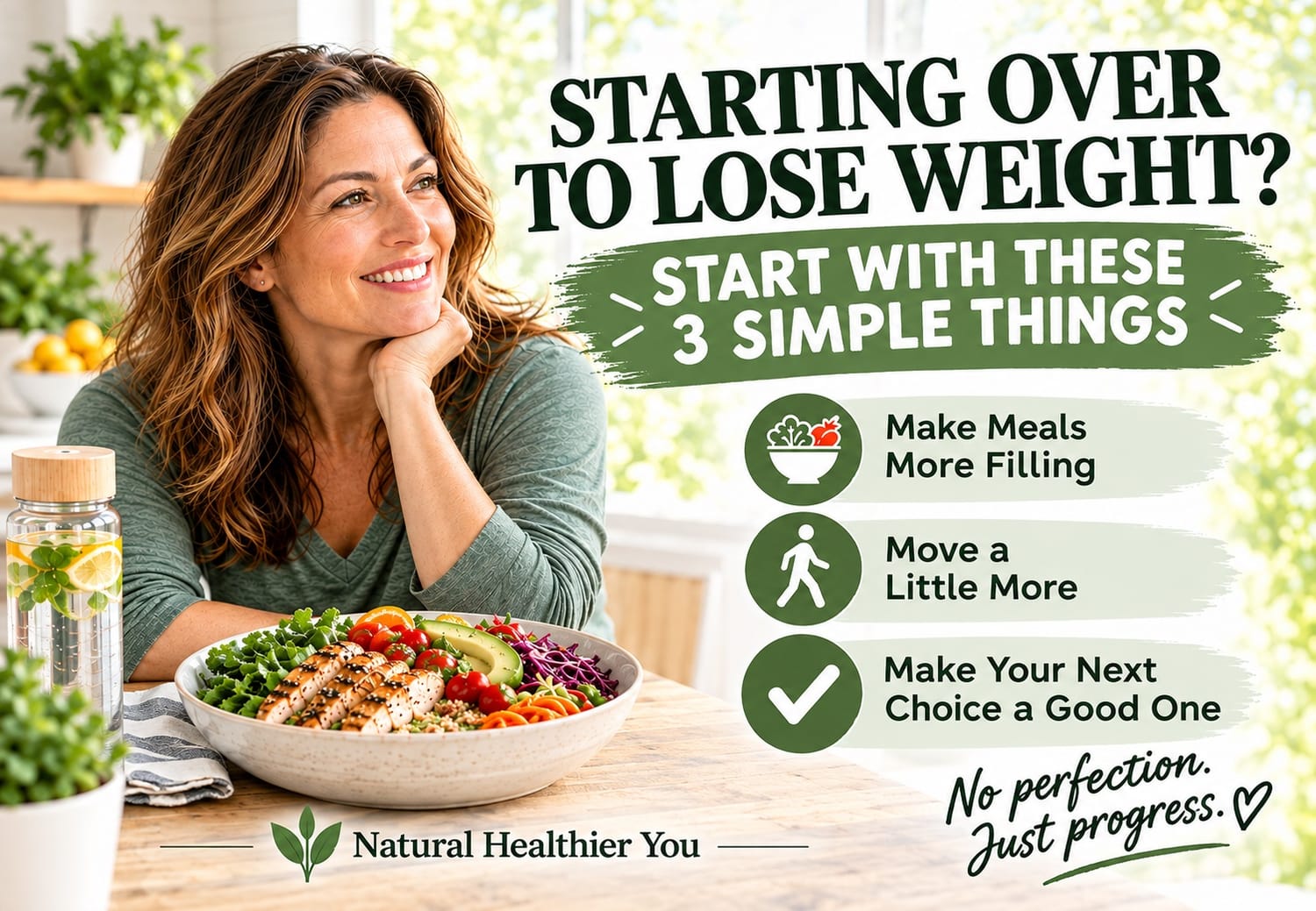 starting over to lose weight