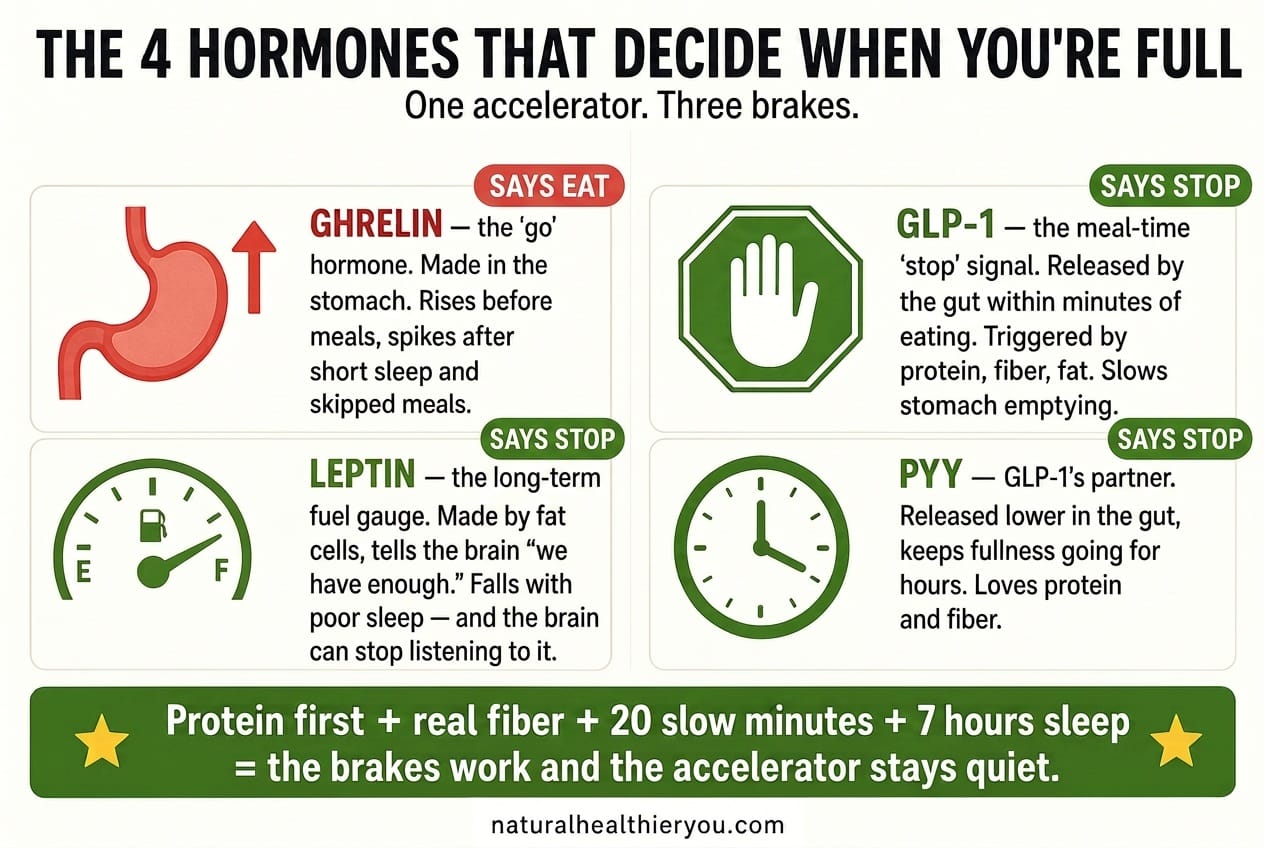 Hormones That Decide When You're Full