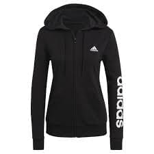 hanorace femei adidas essentials logo negru