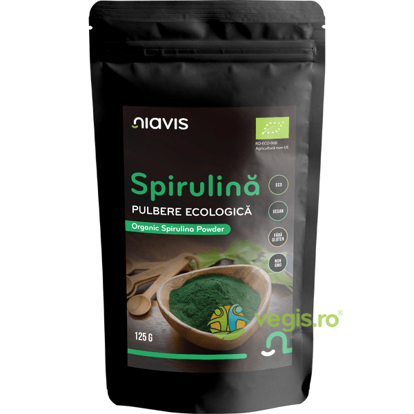 spirulina pulbere ecologica Niavis
