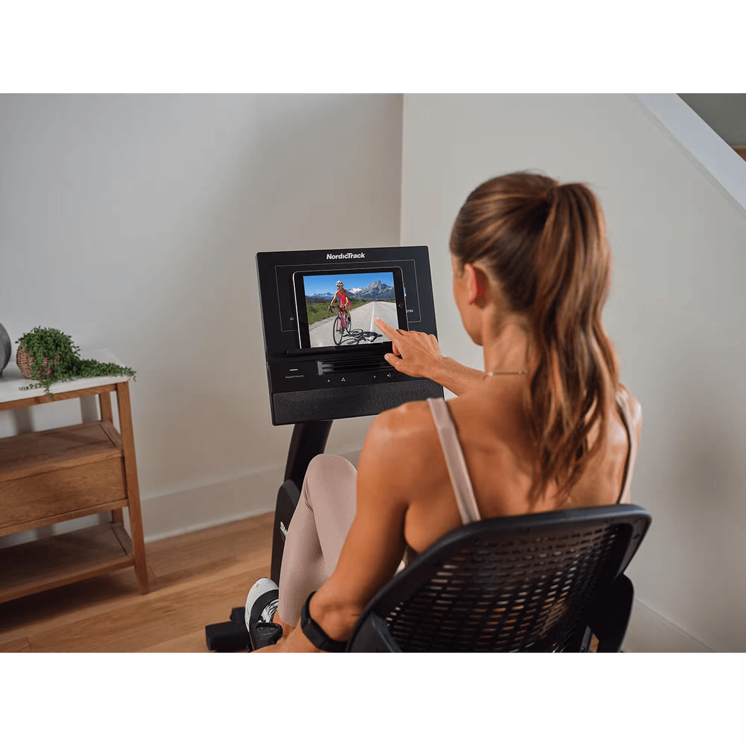 bicicleta recumbent nordic track