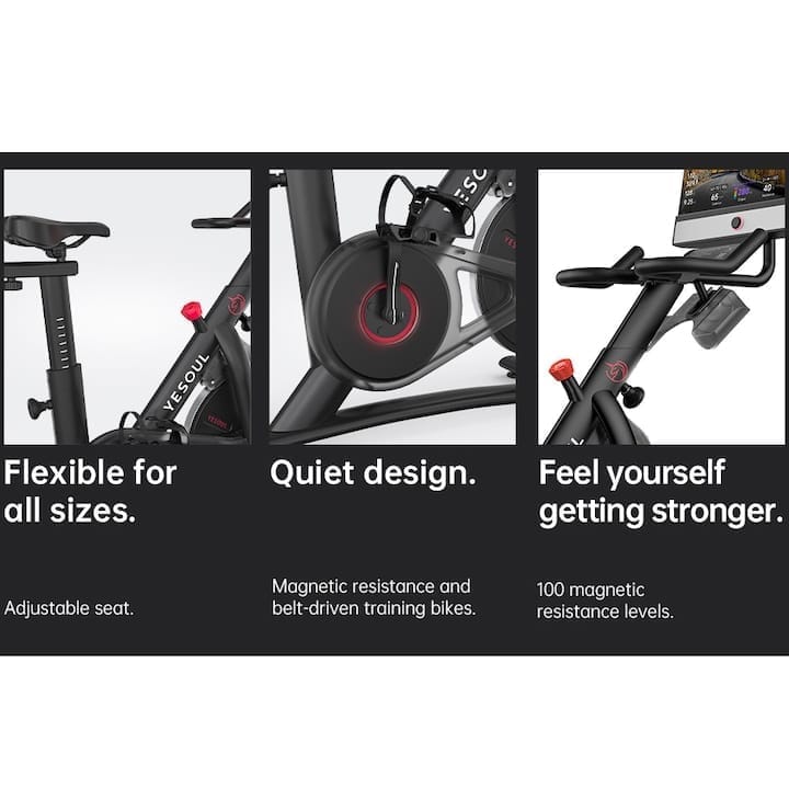 bicicleta fitness spinning yesoul g1m