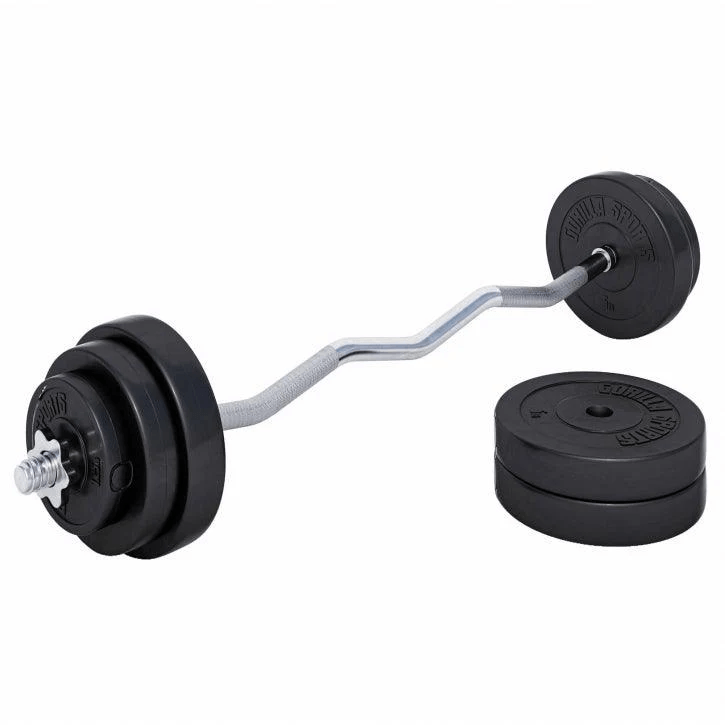 set bara z cu discuri 35 kg gorilla sports