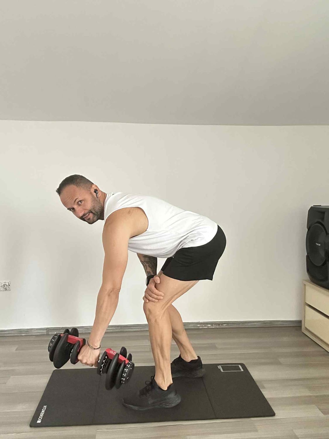 ramat gantera pozitie initiala