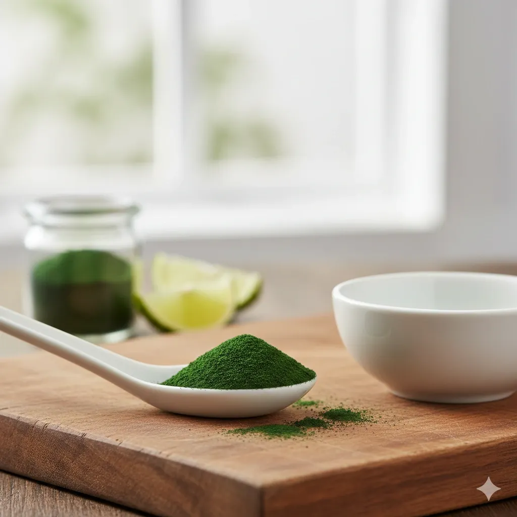 super aliment spirulina pudra